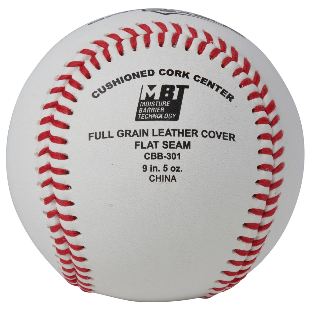 Official League - Double Cushion Cork Core - Full Grain Leather Cover - Flat Seam 1
