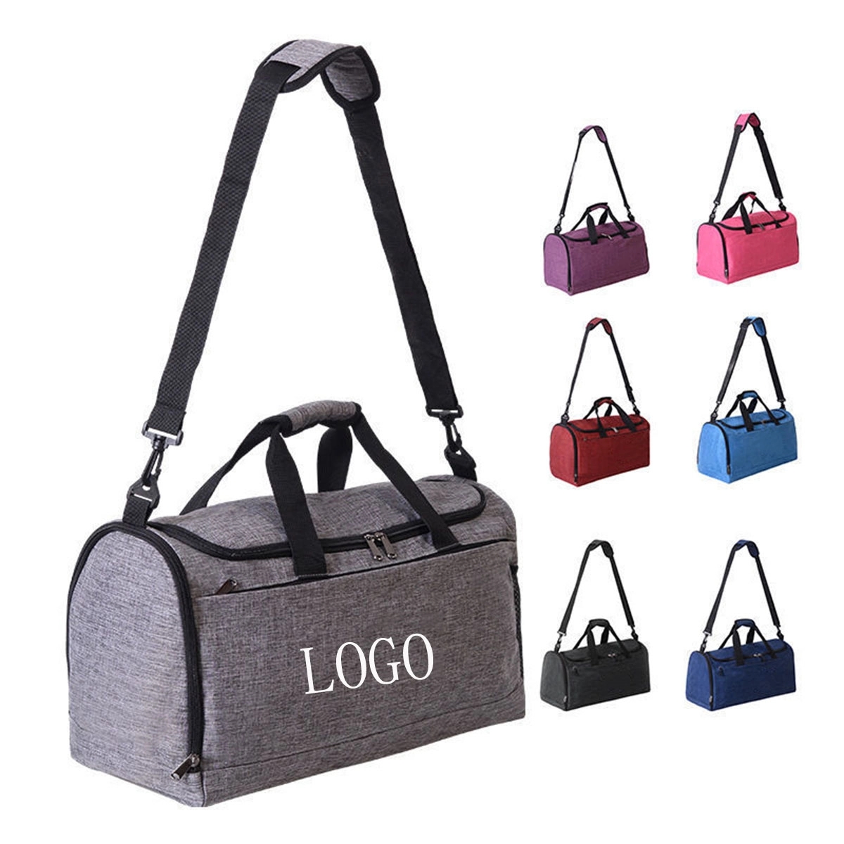 Waterproof Workout Bag with Shoe Compartment 3