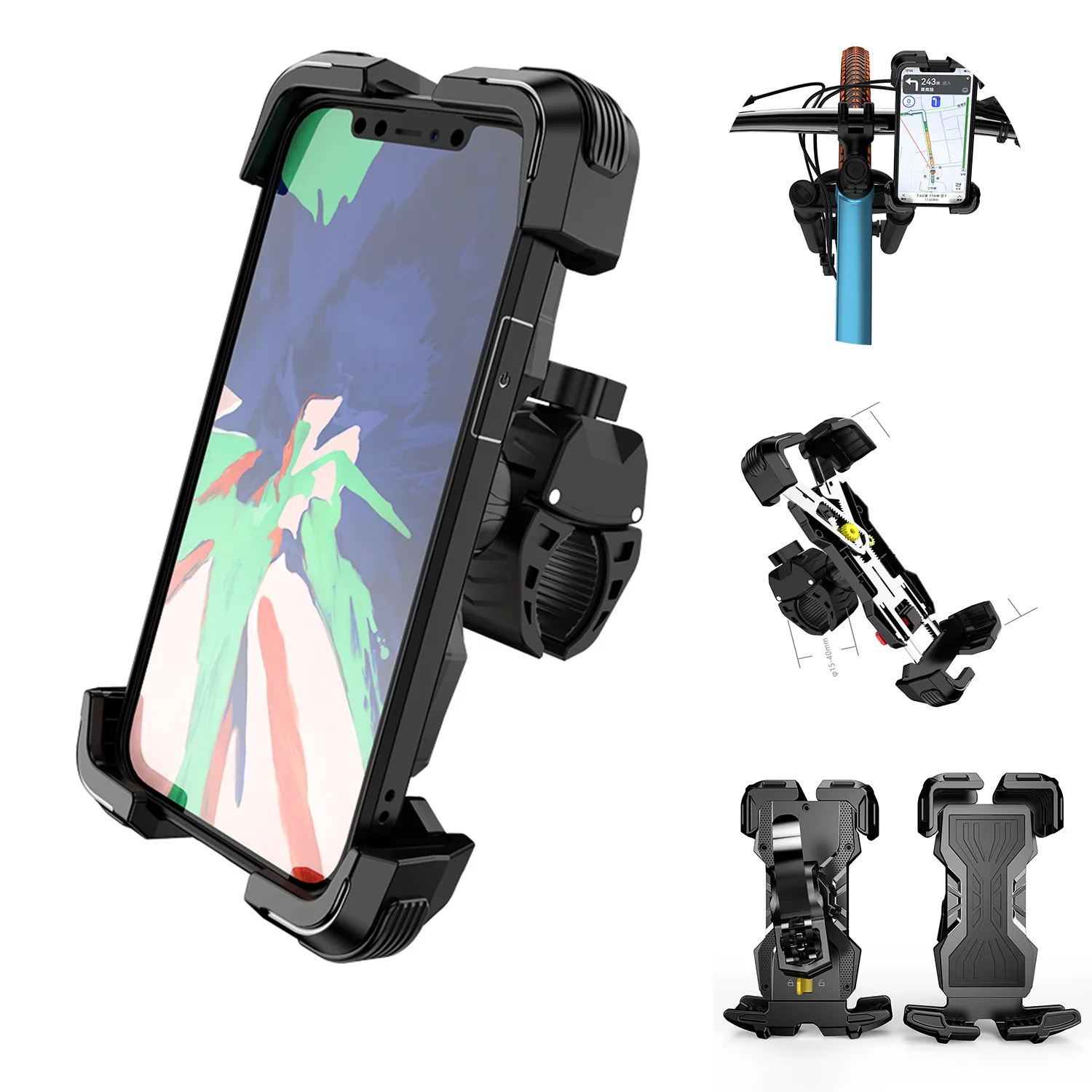 Bike and Motorcycle Phone Holder 1