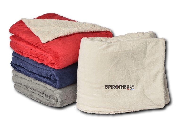 Sherpa Fleece Lined Blanket 2
