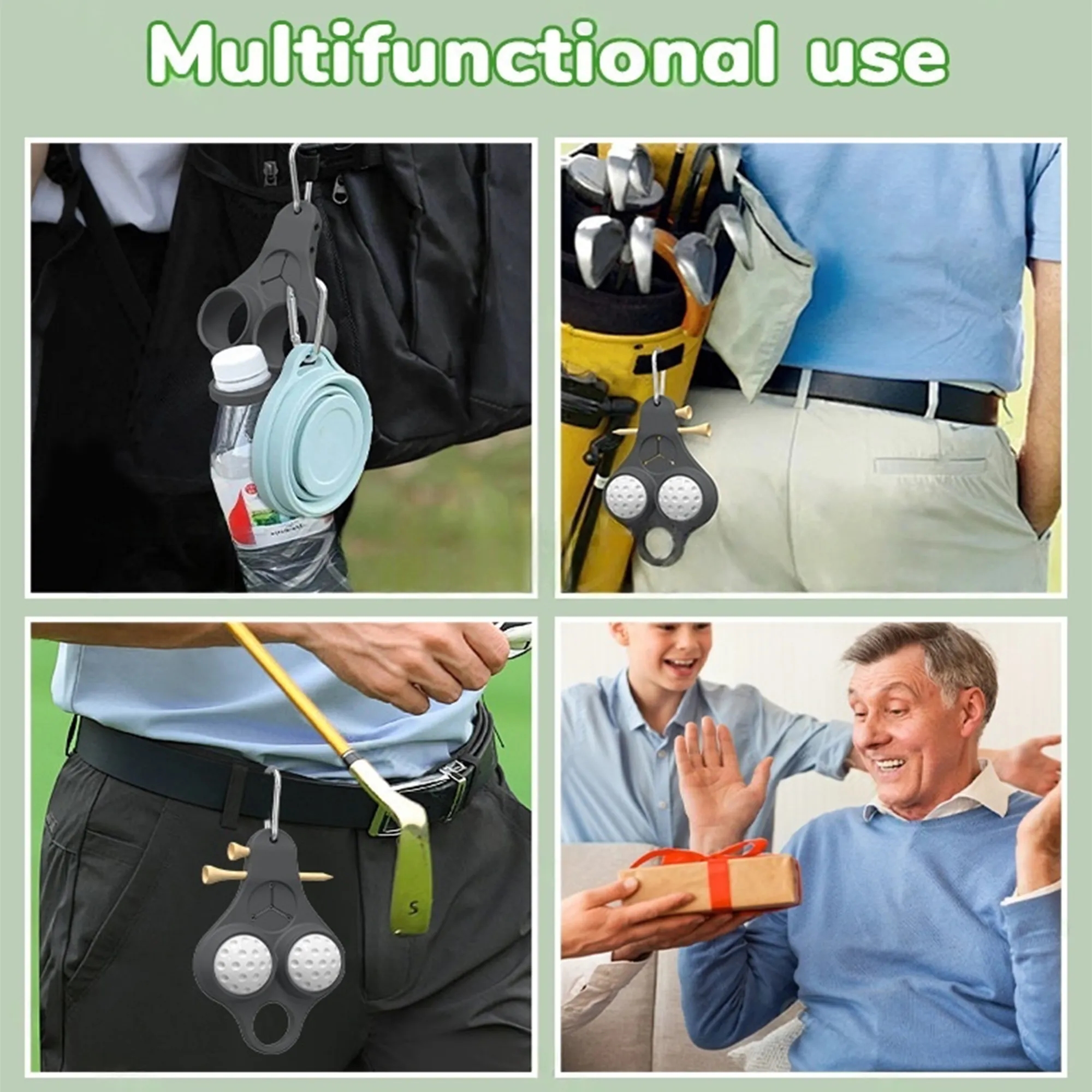 Portable Silicone Golf Ball Storage Rack 4