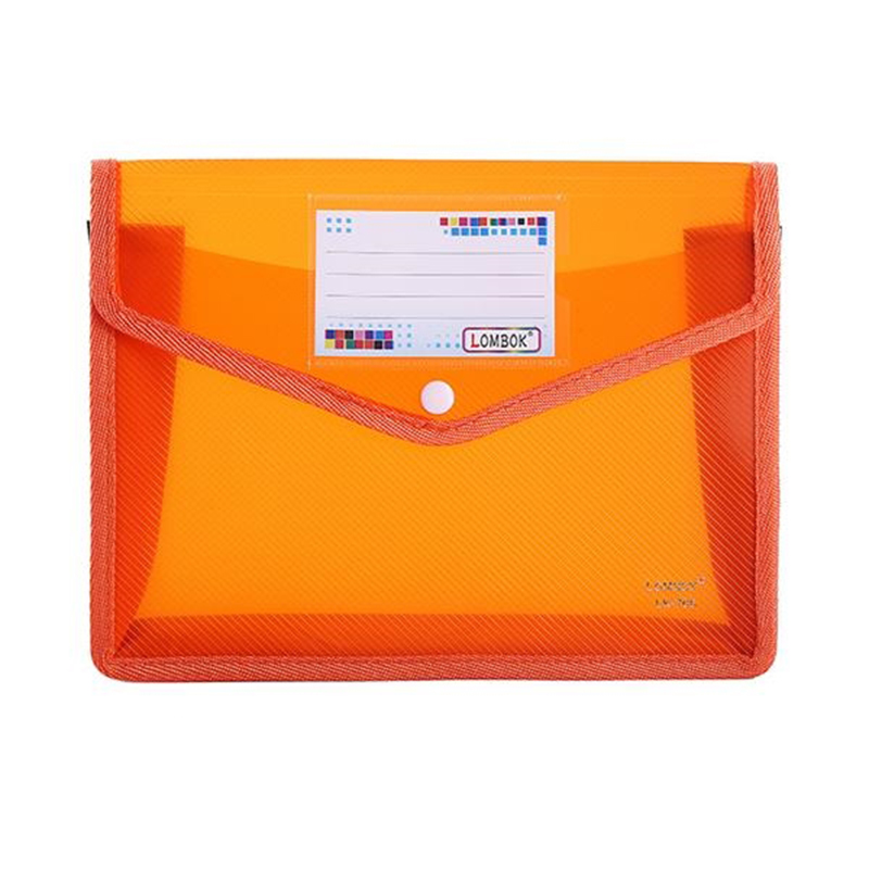 A4 Size Document Storage Bag With Snap Button 5