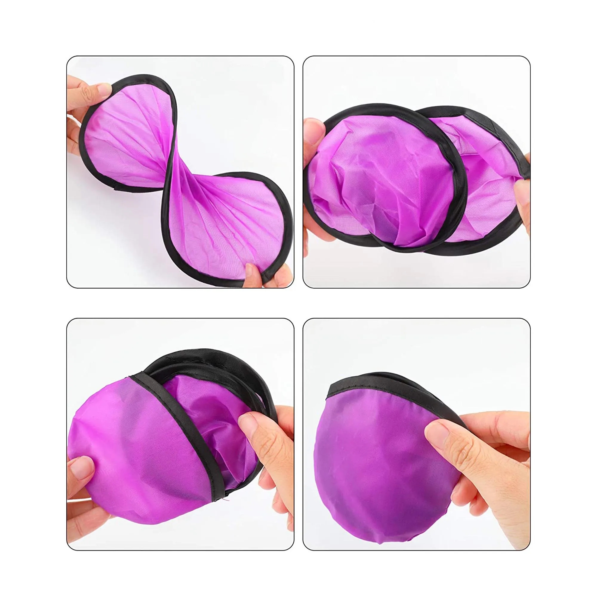 10" Folding Flying Disk With Pouch 3