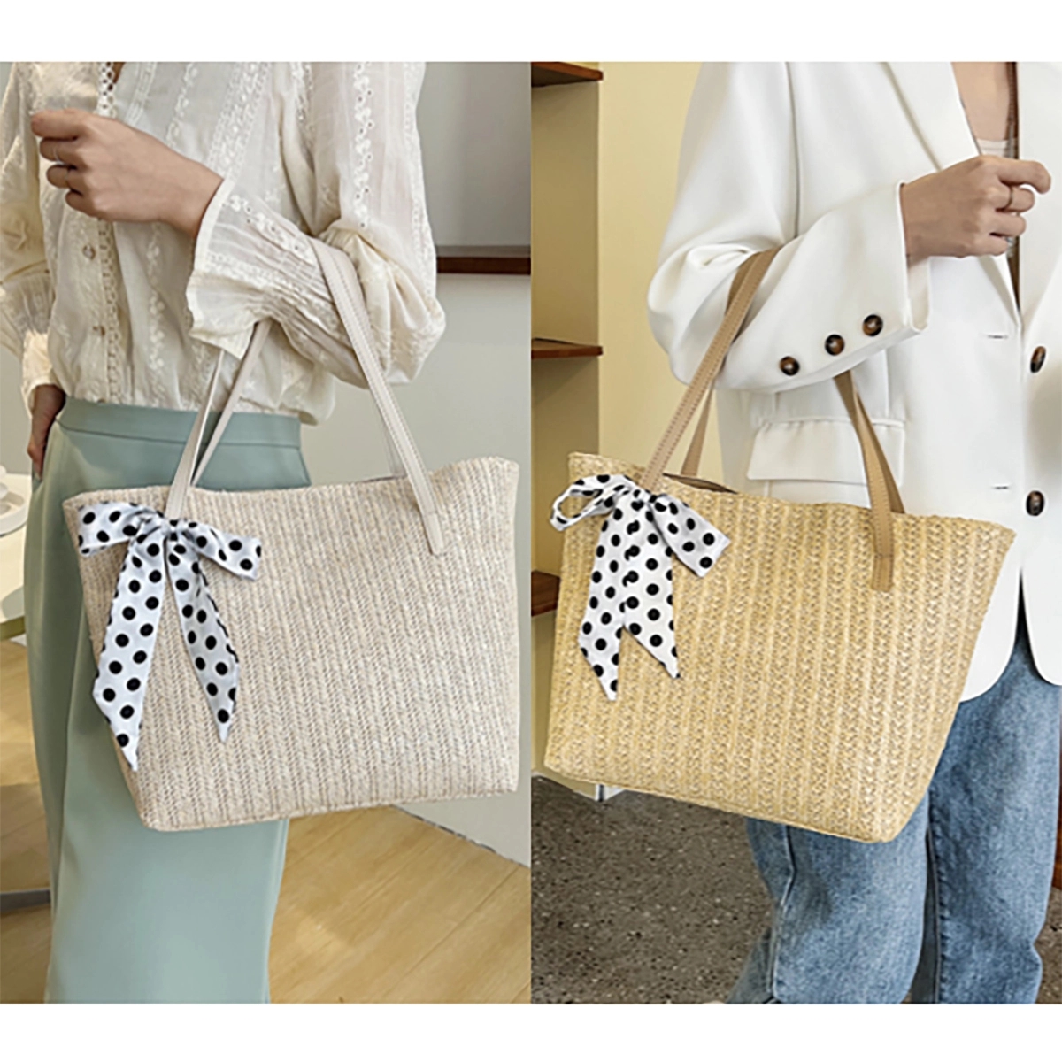 Straw Bag Fashion Beach Bag 2