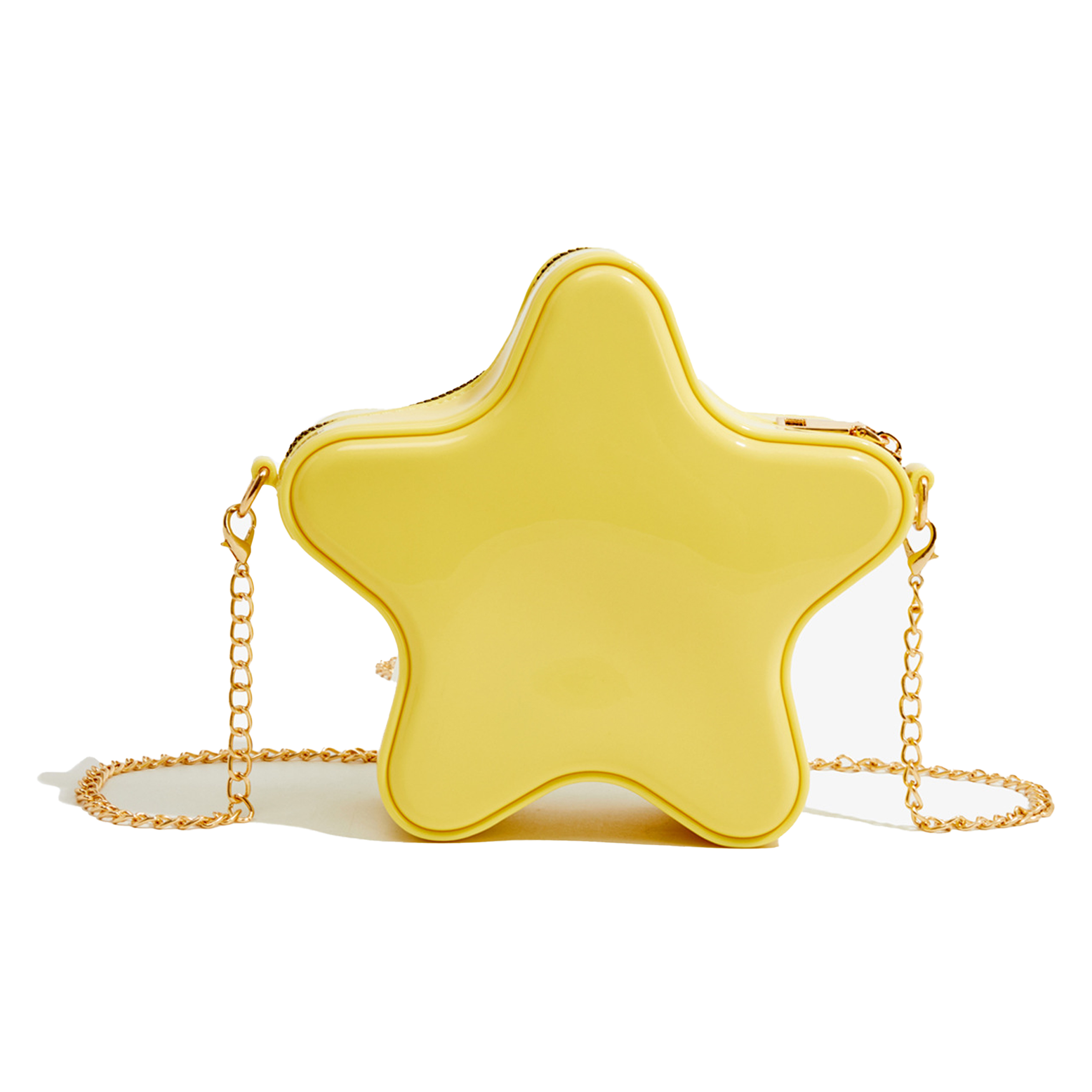 Pvc Mini Solid Color Star Handbag 3