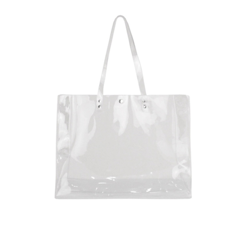 PVC Transparent Shoulder Tote Bag 3