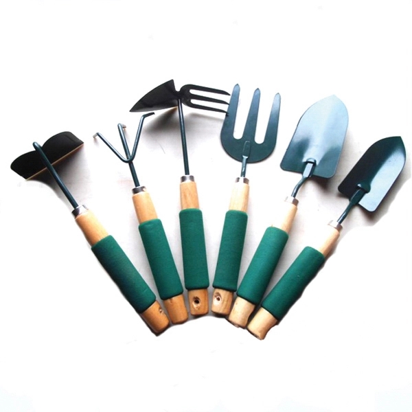 6 pcs Garden Tool Sets, Spade, Fork, Hoe 2