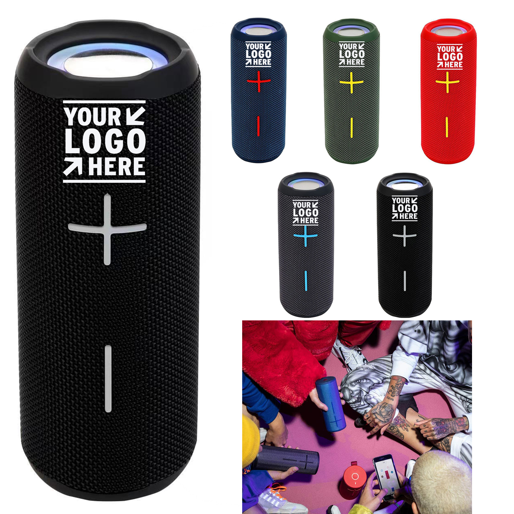 Portable Waterproof Bluetooth Speaker 2