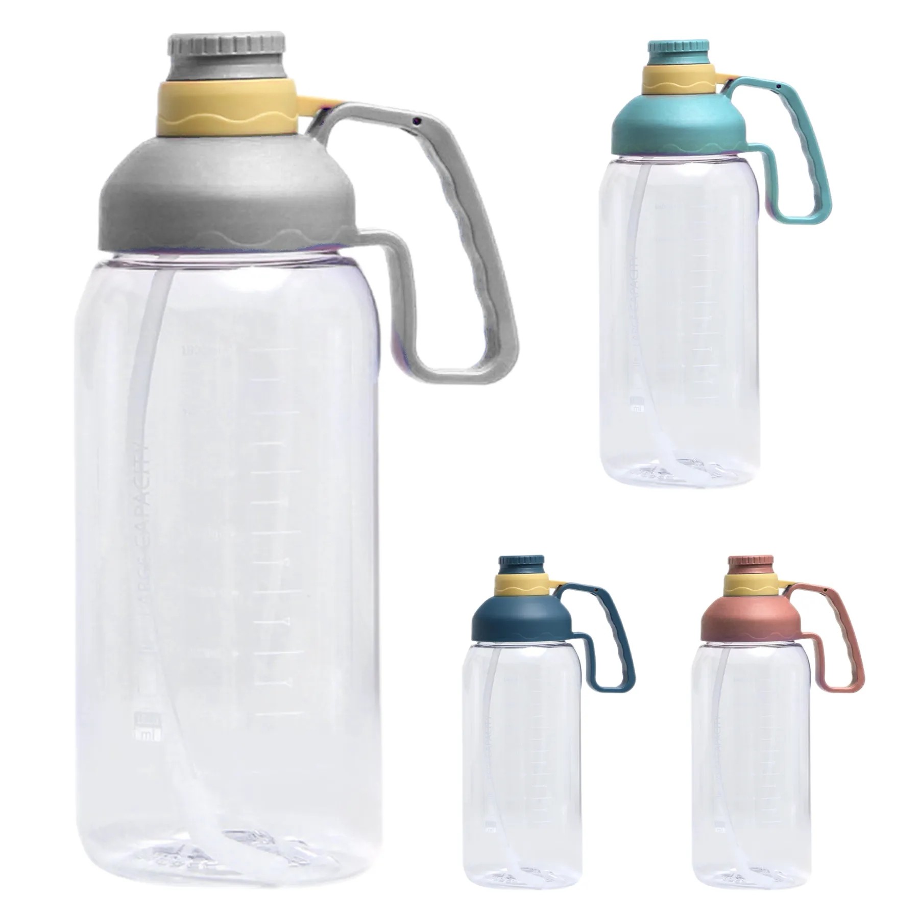 61.5 Oz Portable Sports Bottle W/Removable Straw 6