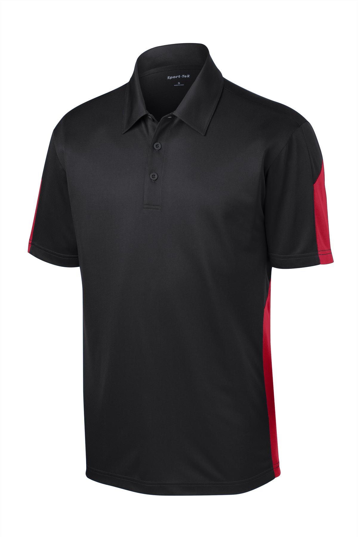 Sport-Tek PosiCharge Active Textured Colorblock Polo. ST695 37