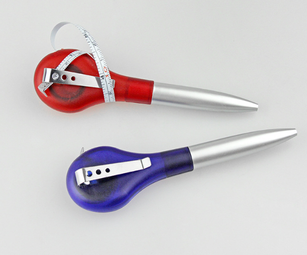 Plastic Ballpoint Pen with Tape Measure 4