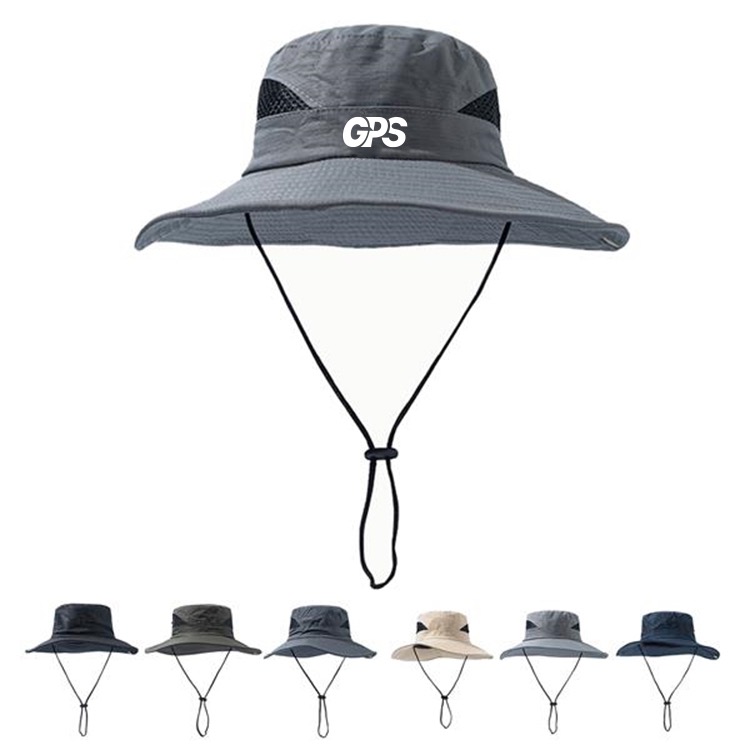 Mesh Bucket Fishing Hat