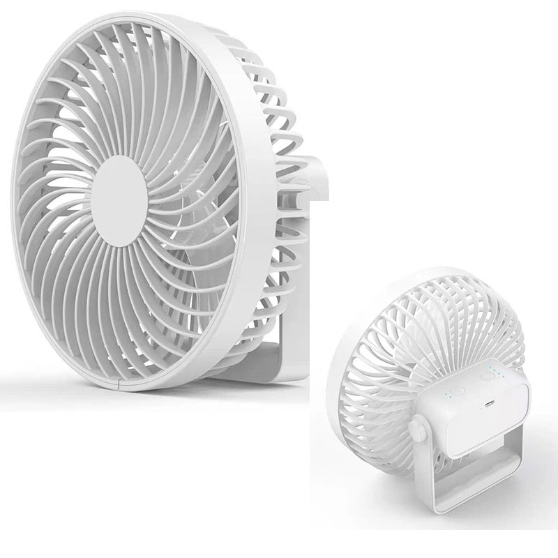 Portable Usb Camping Fan With Battery And Night Light 2