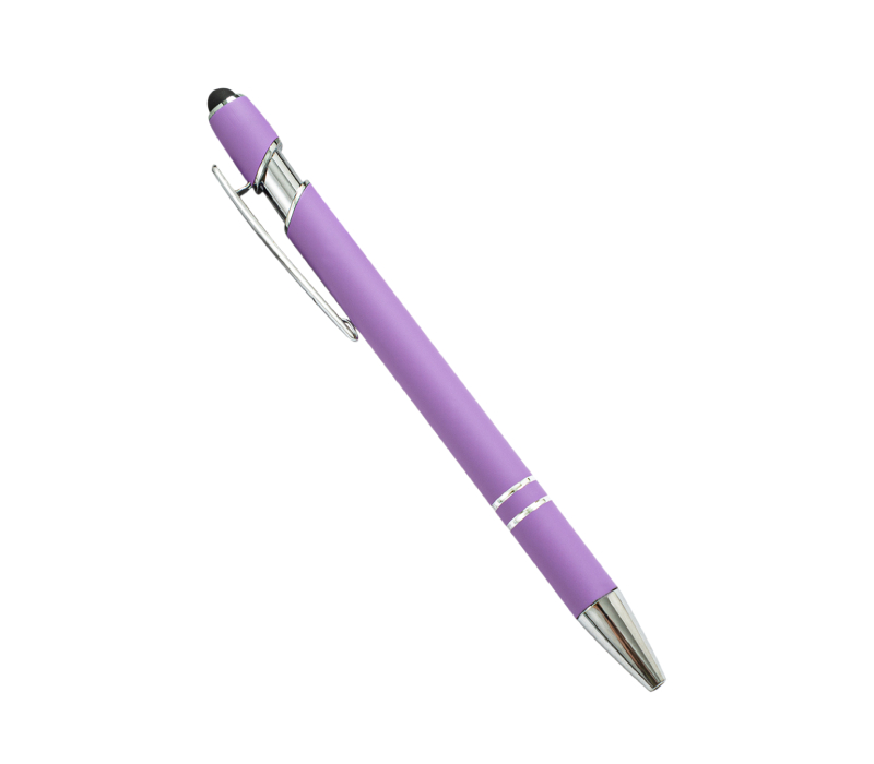 Rubberized Aluminum Stylus Pen 4
