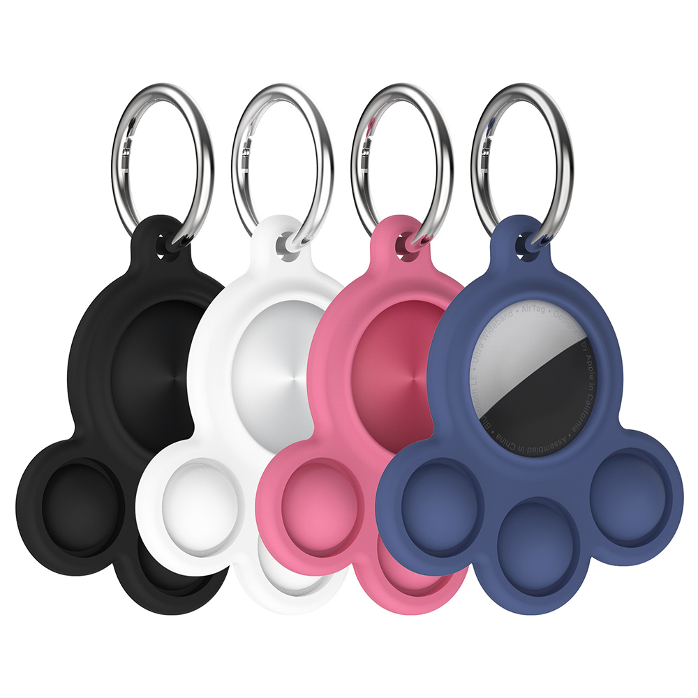 Pets Collar Silicone Case Holder Compatible Apple Tracker 4