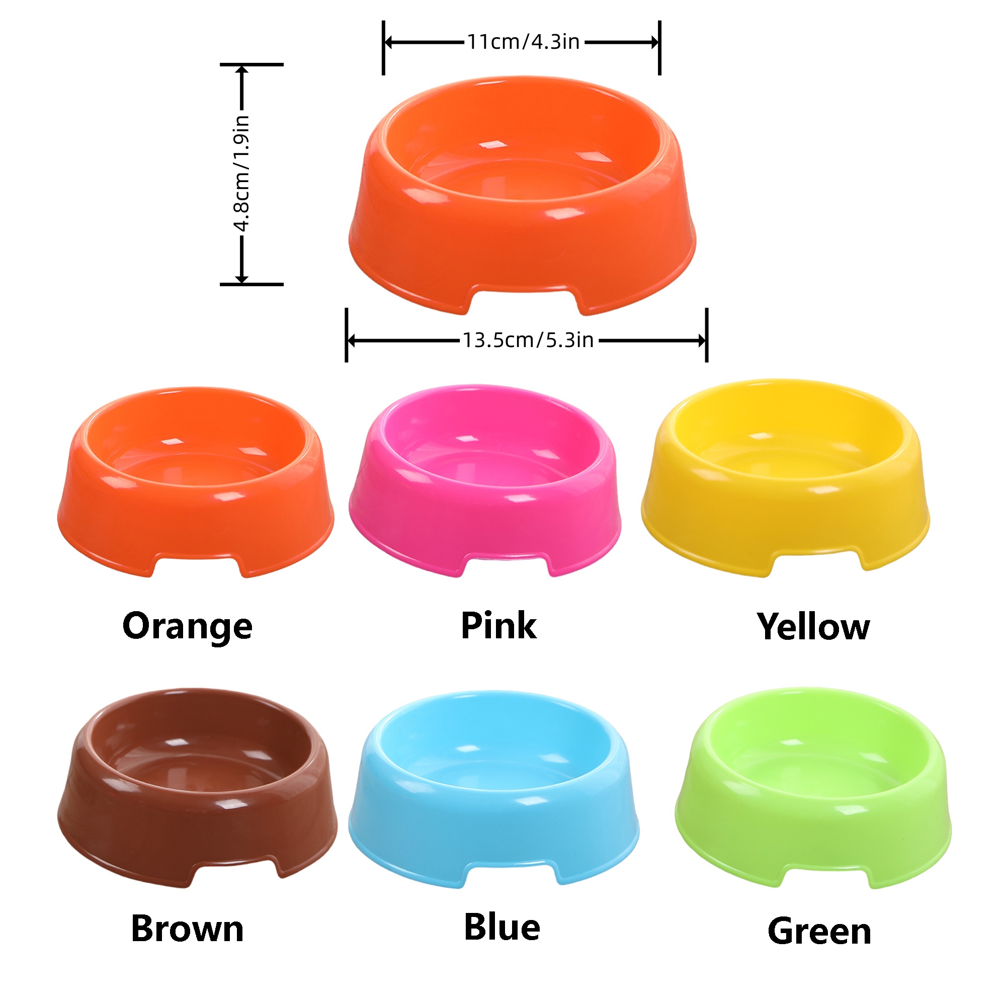 Non-Slip Pet Feeding Bowls 2