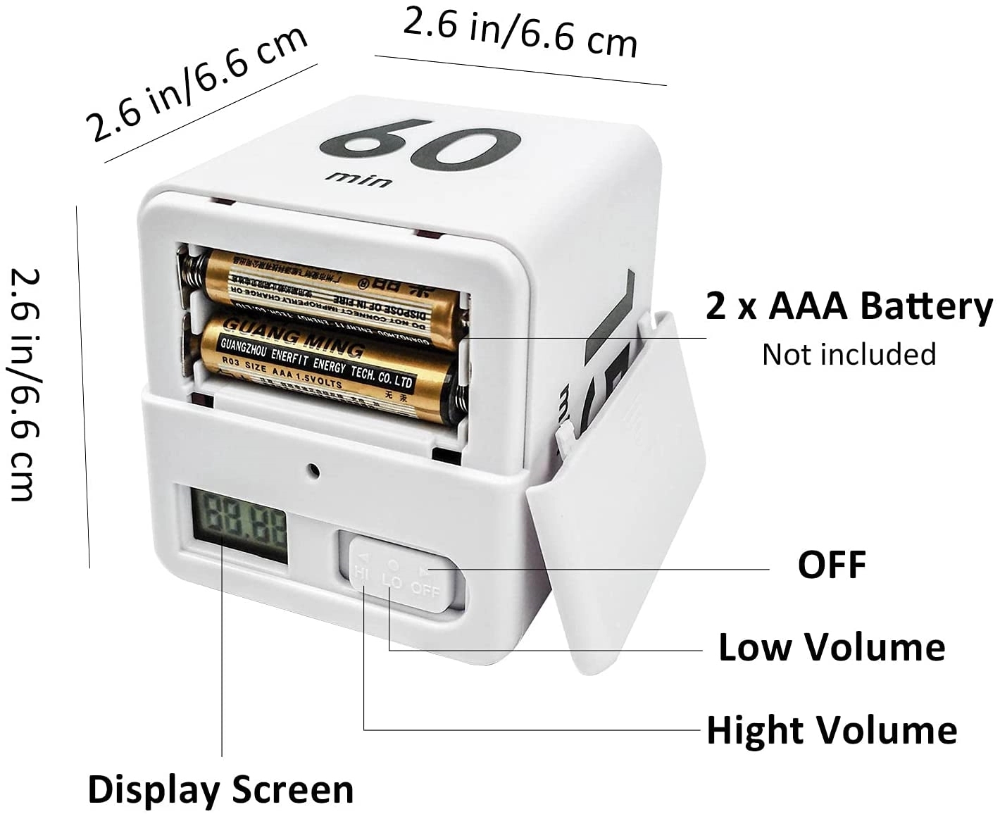Digital Cube Timer 3