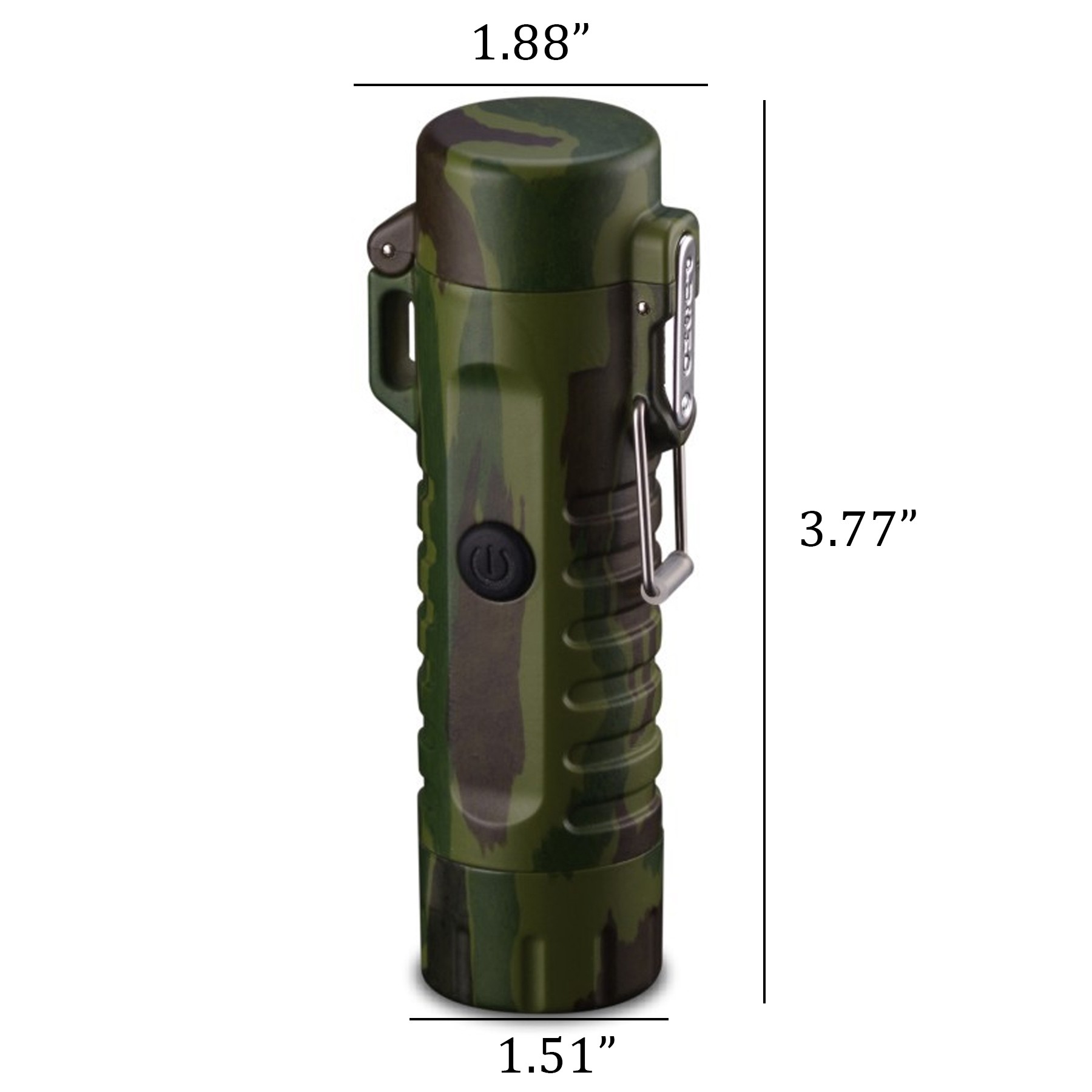 Outdoor USB Rechargeable Dual Arc Lighter Flashlight 5
