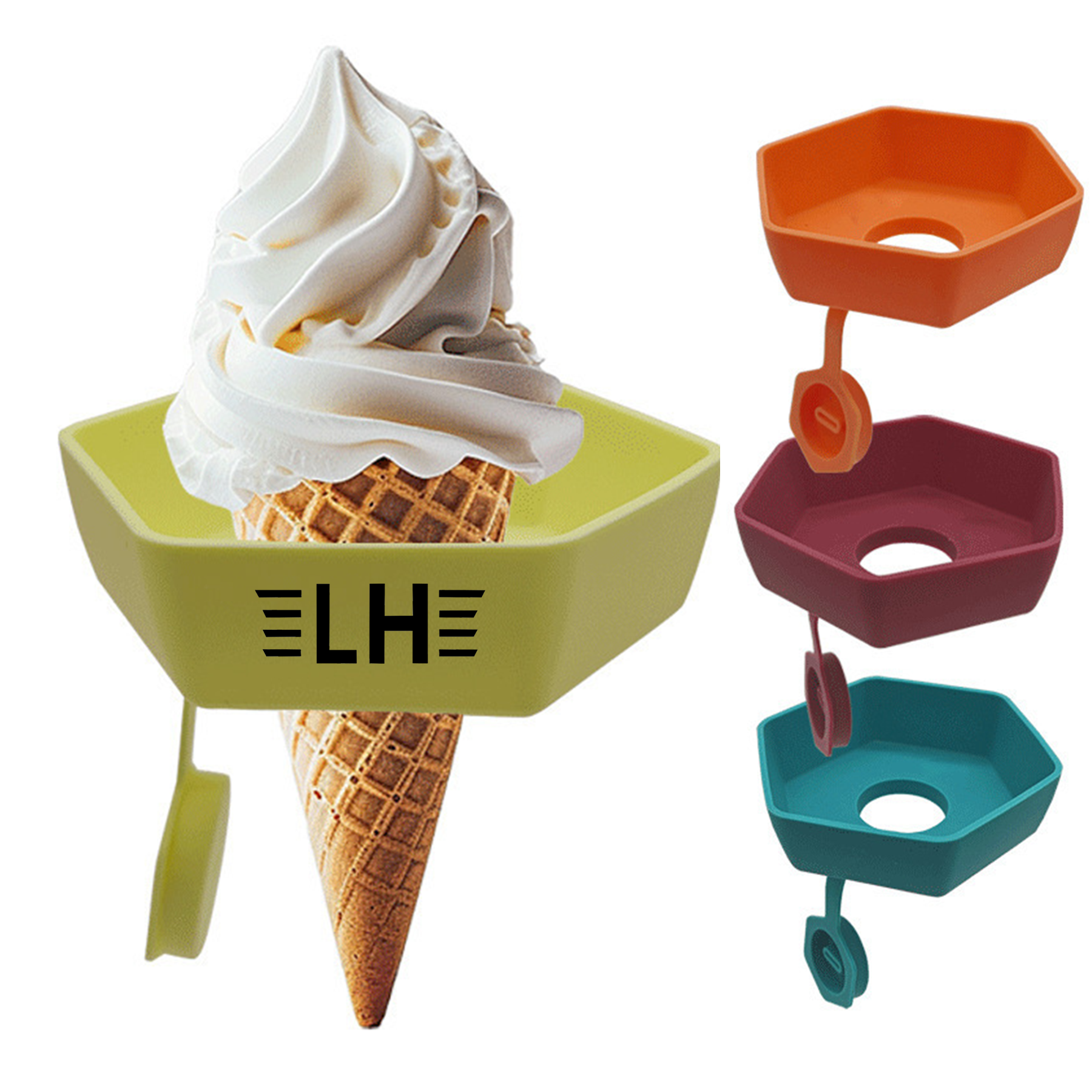 Ice Cream Leak Proof Holders 8