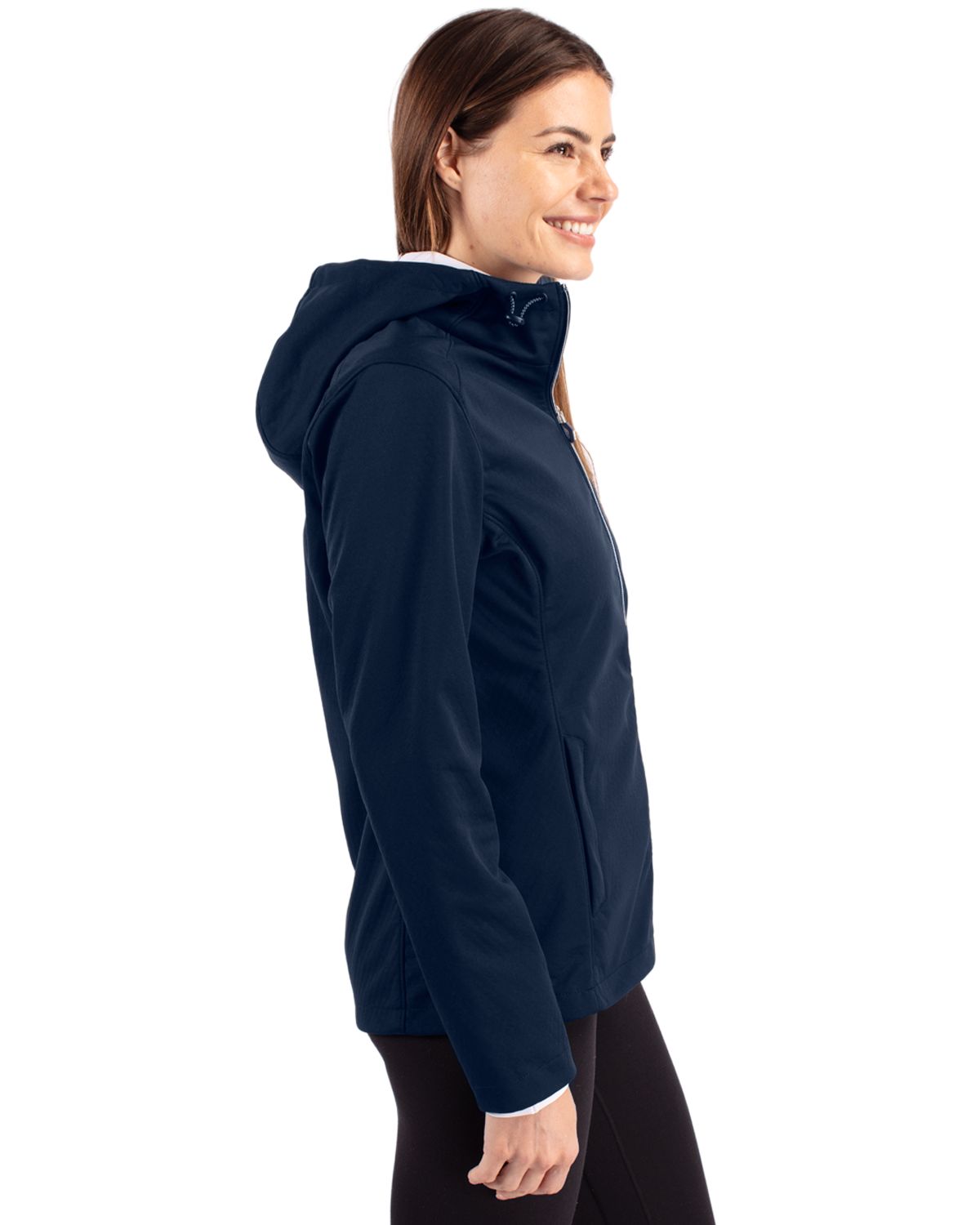 Cutter & Buck Evoke Recycled Honeycomb Fleece Womens Full Zip Jacket 24