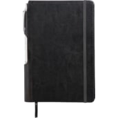 FSC® Mix 6" x 8.5" Viola Bound Notebook with Pen 36