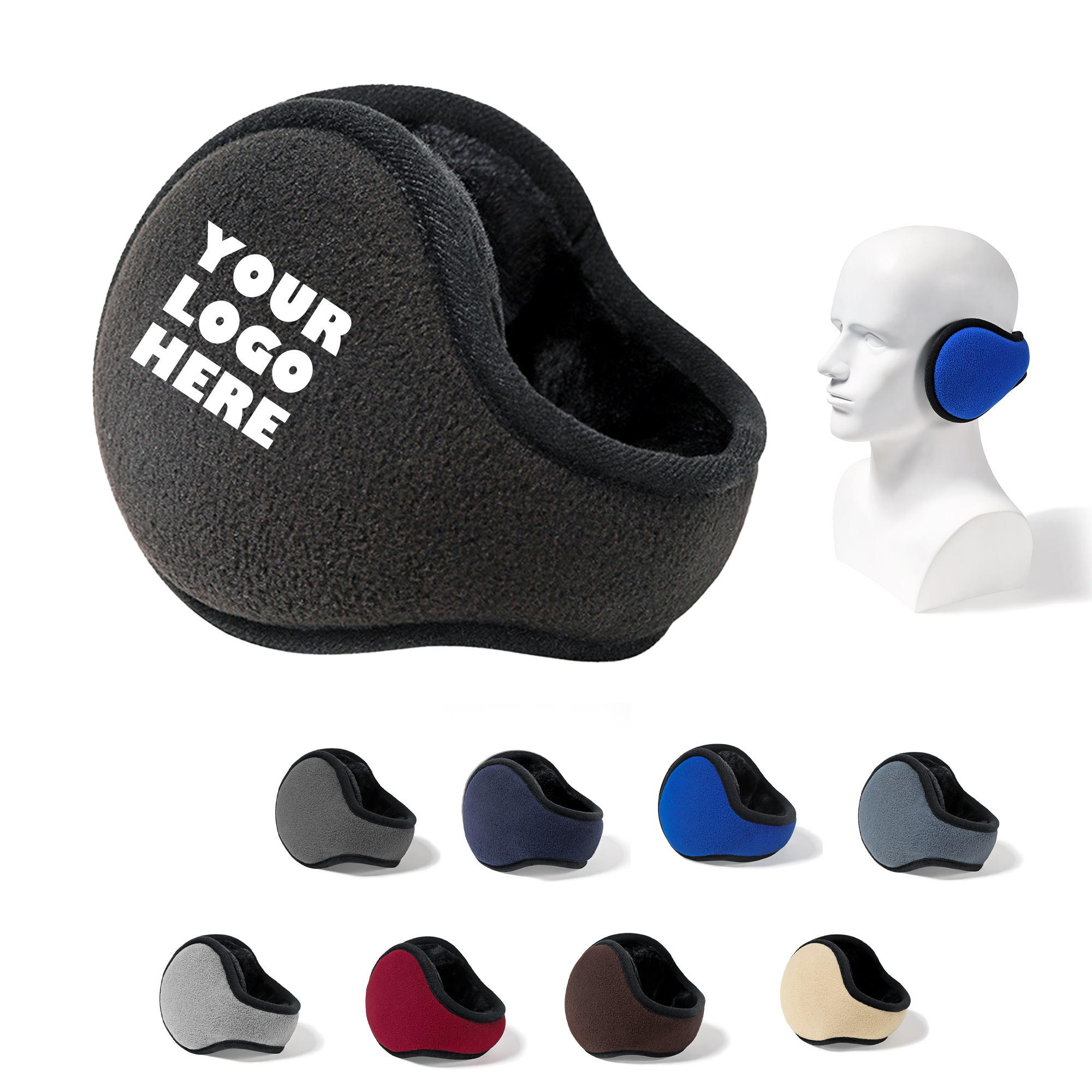 Moq50 Warm Plush Earmuffs 3