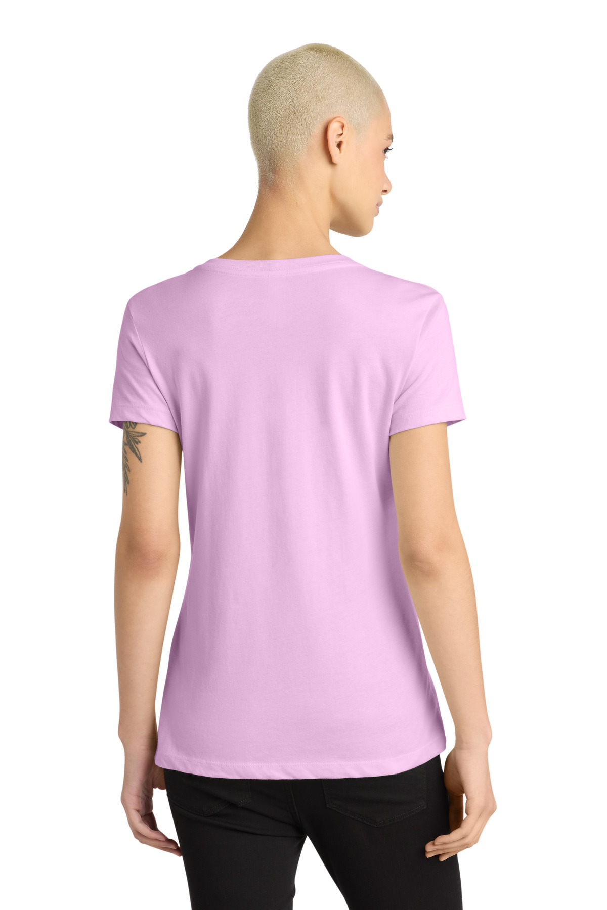 District - Women's Perfect Weight V-Neck Tee. DM1170L 12