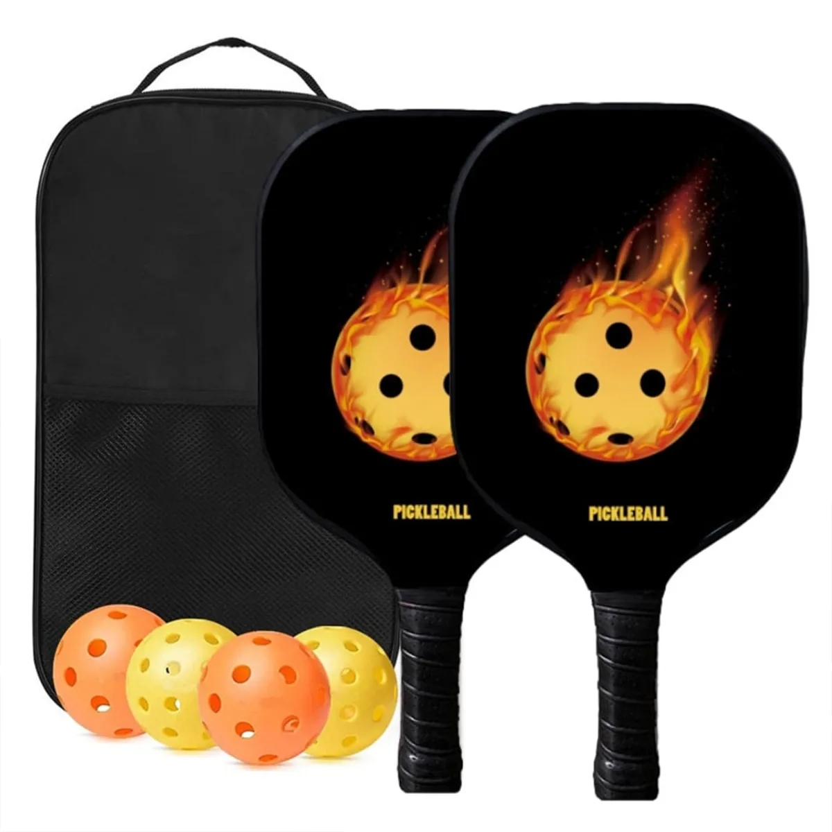 Fiberglass Pickleball Paddles Set of 2 2