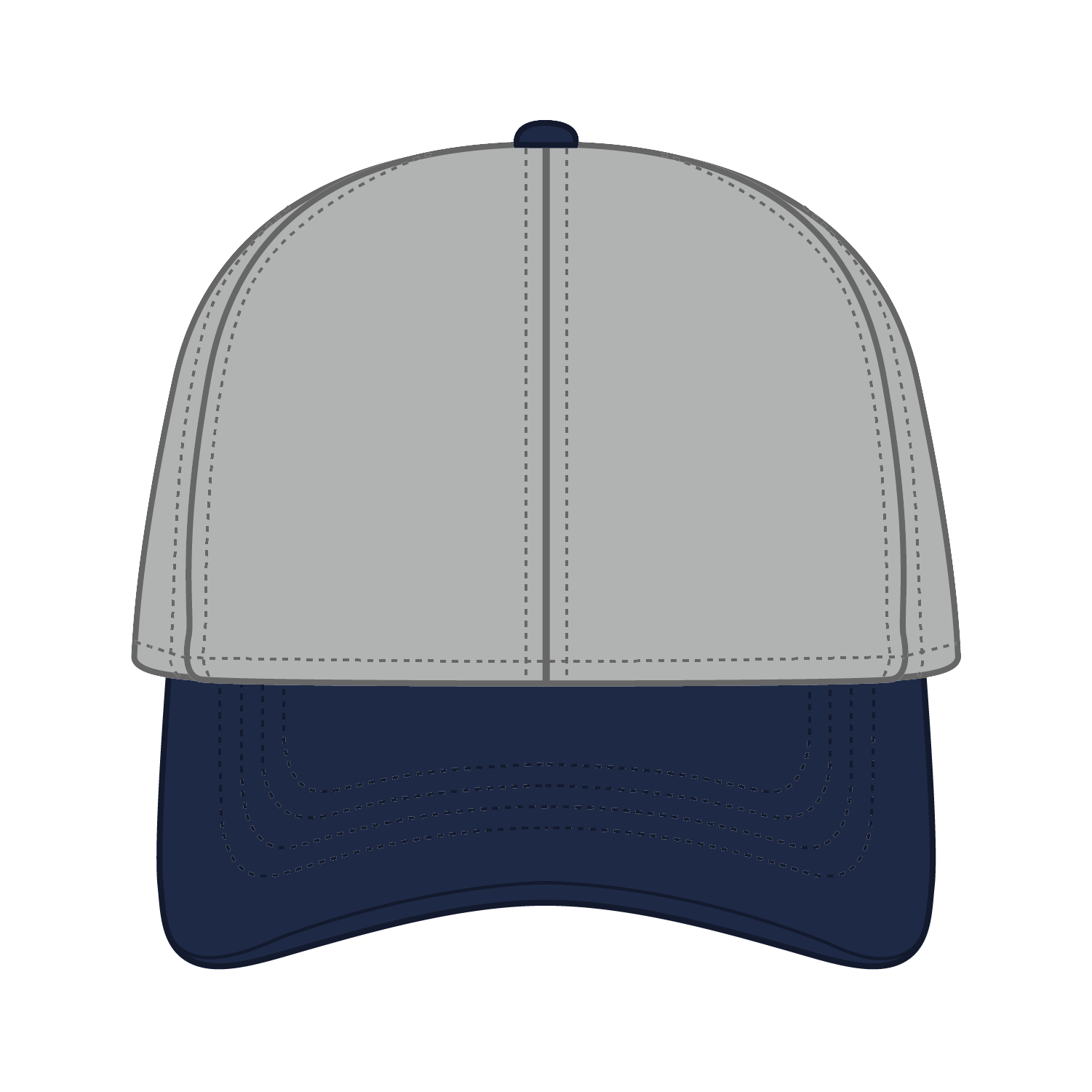 OTTO CAP® 4 Panel Ponytail Cap 9