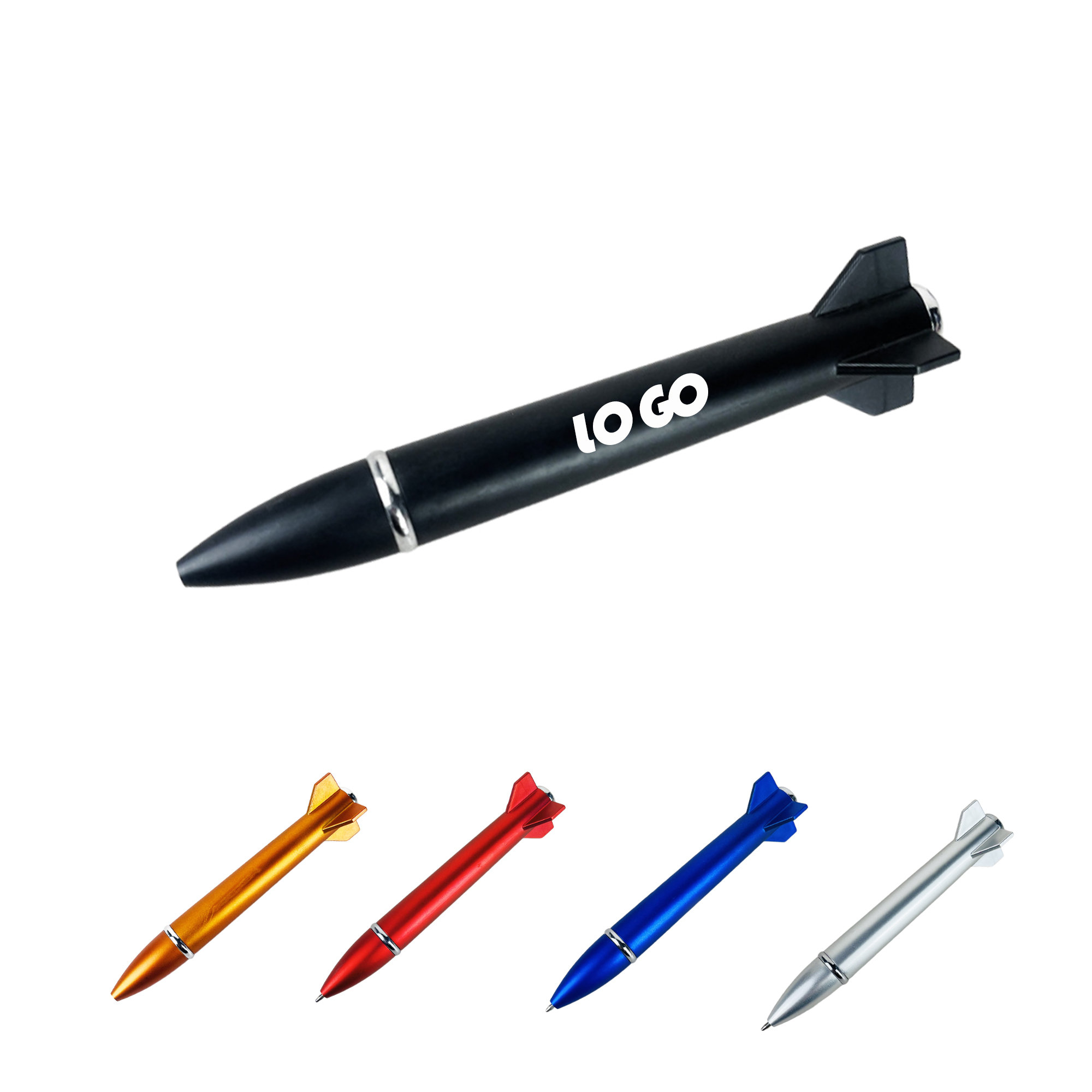 Logo Custom Rocket Pen 2