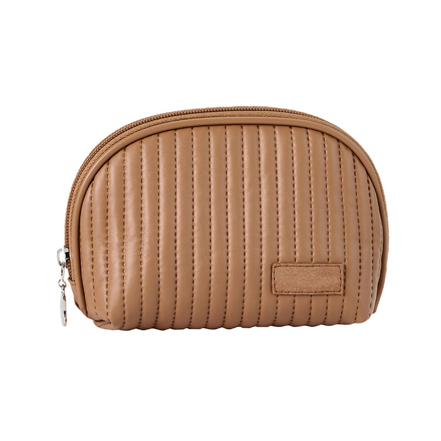 PU Leather Half Circle Cosmetic Bag 6