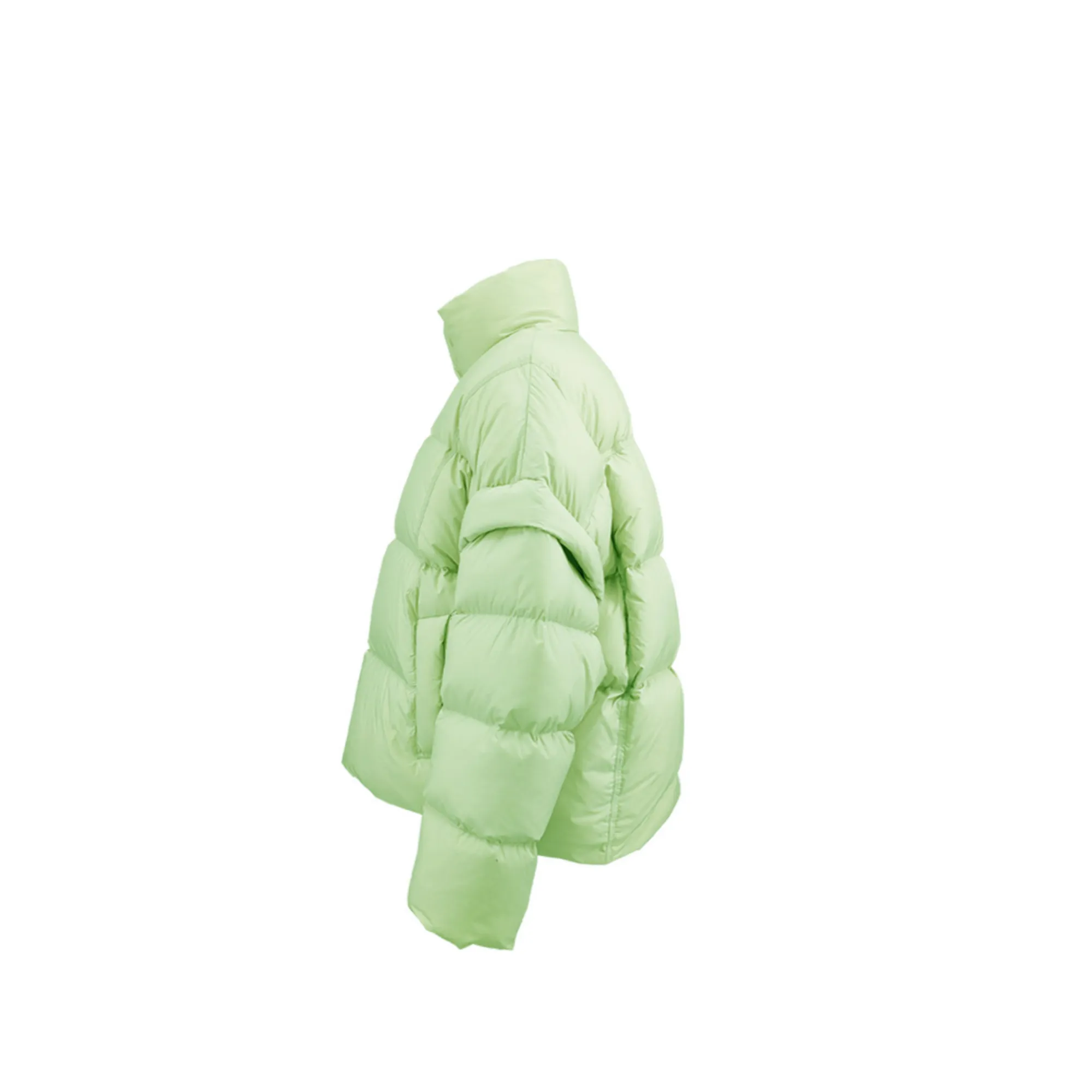 Stand Collar 90 White Duck Down Thick Puffer Jacket 5