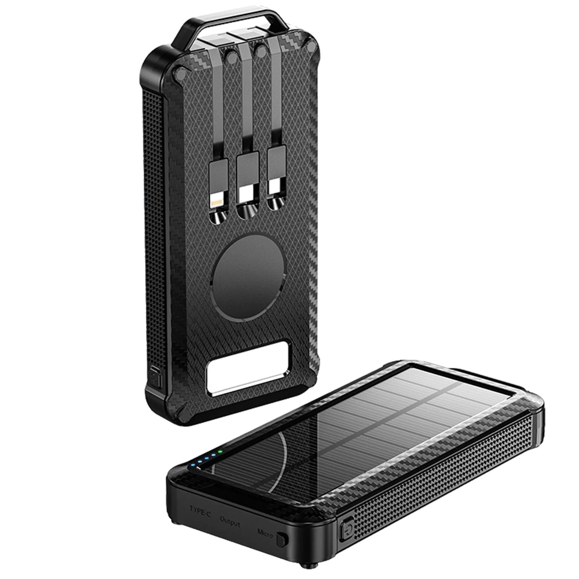 Multi-Function Solar Panel Mobile Power/10000mah 5