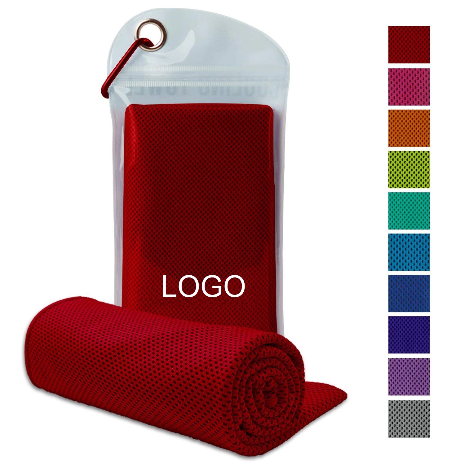 Cooling Towel In Water Resistant Pouch 7