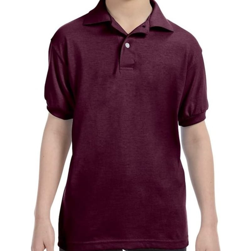 Hanes Youth 5.2 Oz., 50/50 ComfortBlend® EcoSmart® Jerse 8
