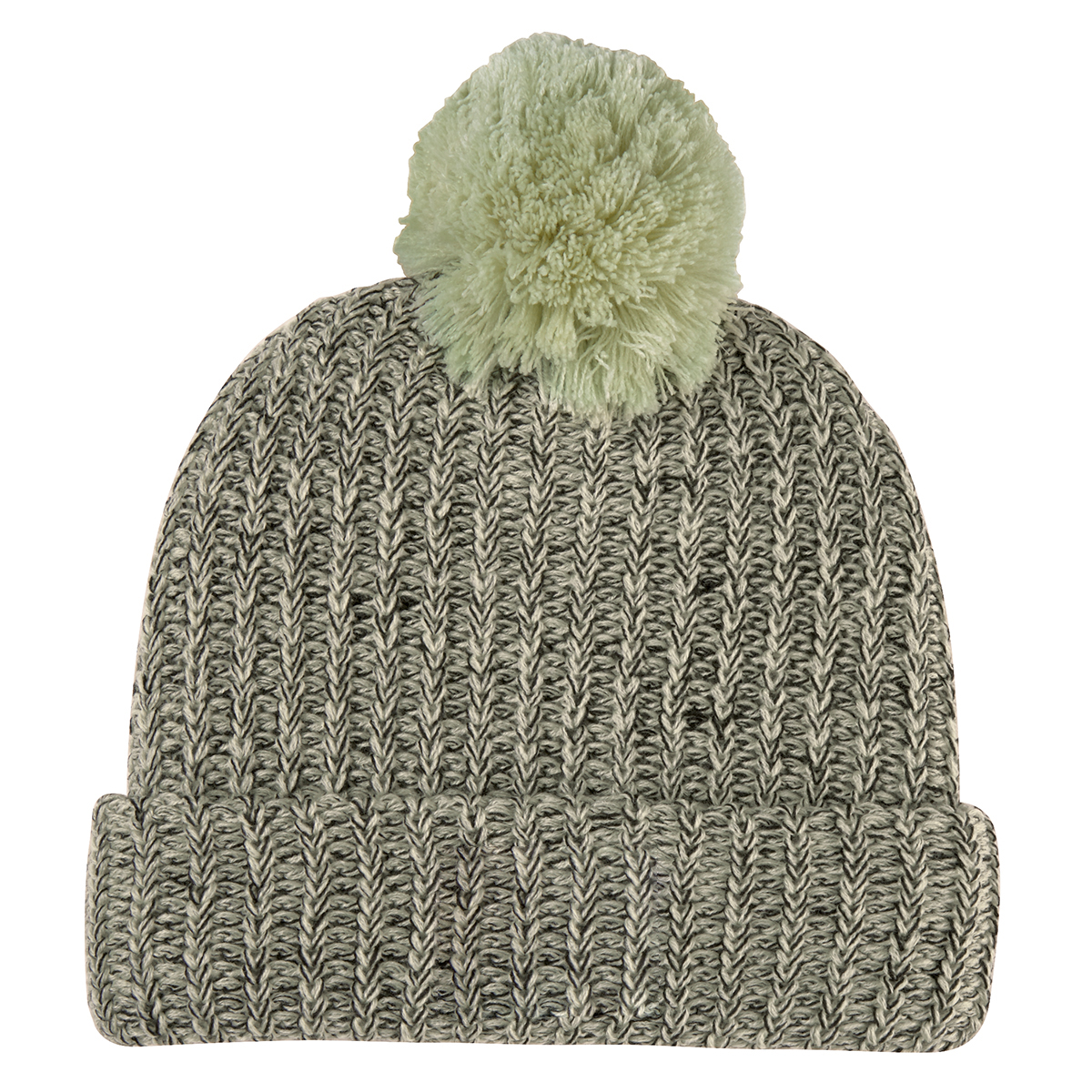 Grace Collection Pom Beanie With Cuff 3
