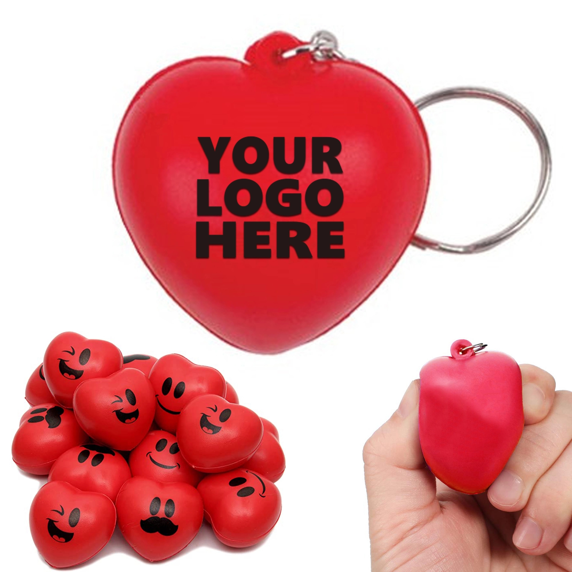 Heart Stress Reliever Keychain 5