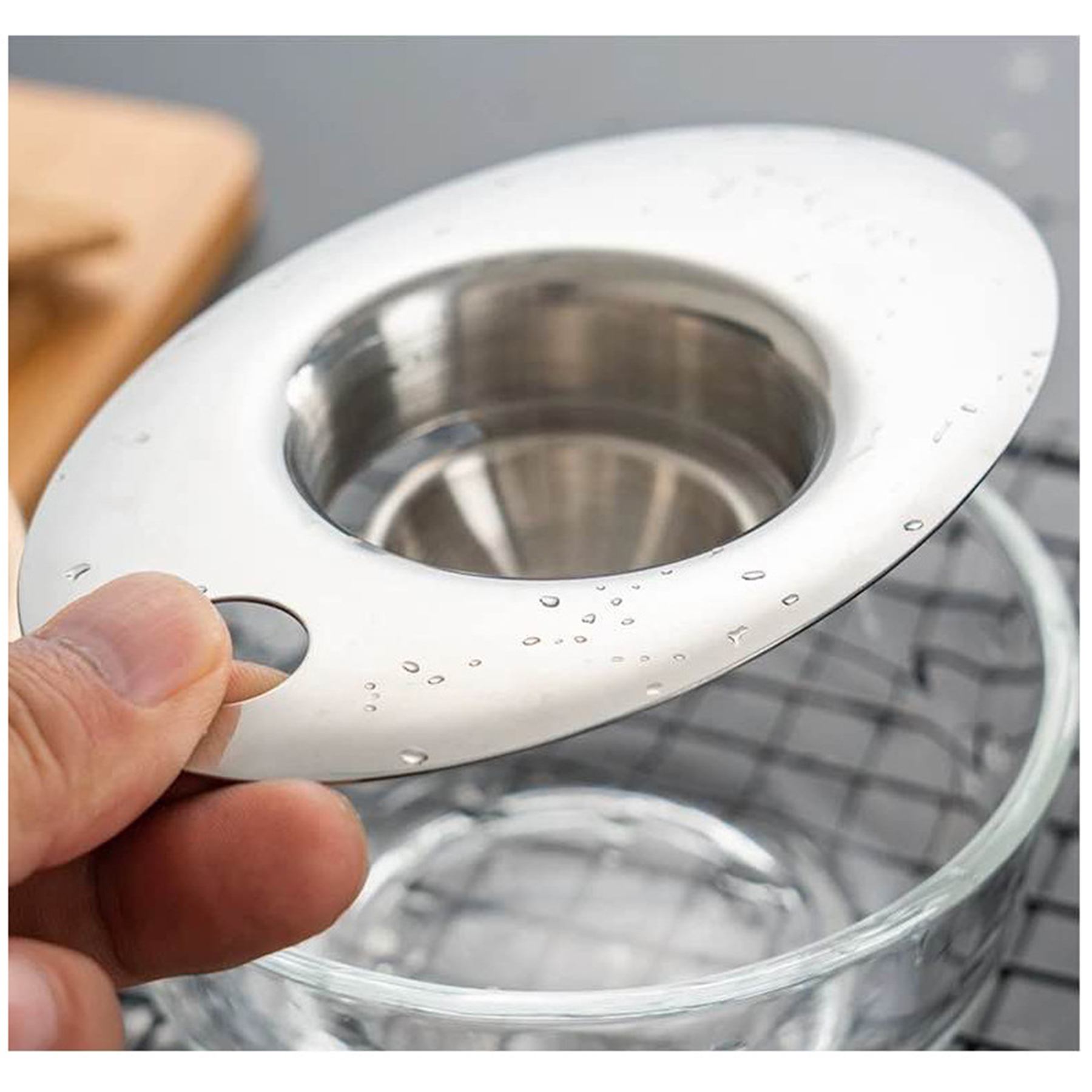 Bakers Stainless Steel Egg Separator 4