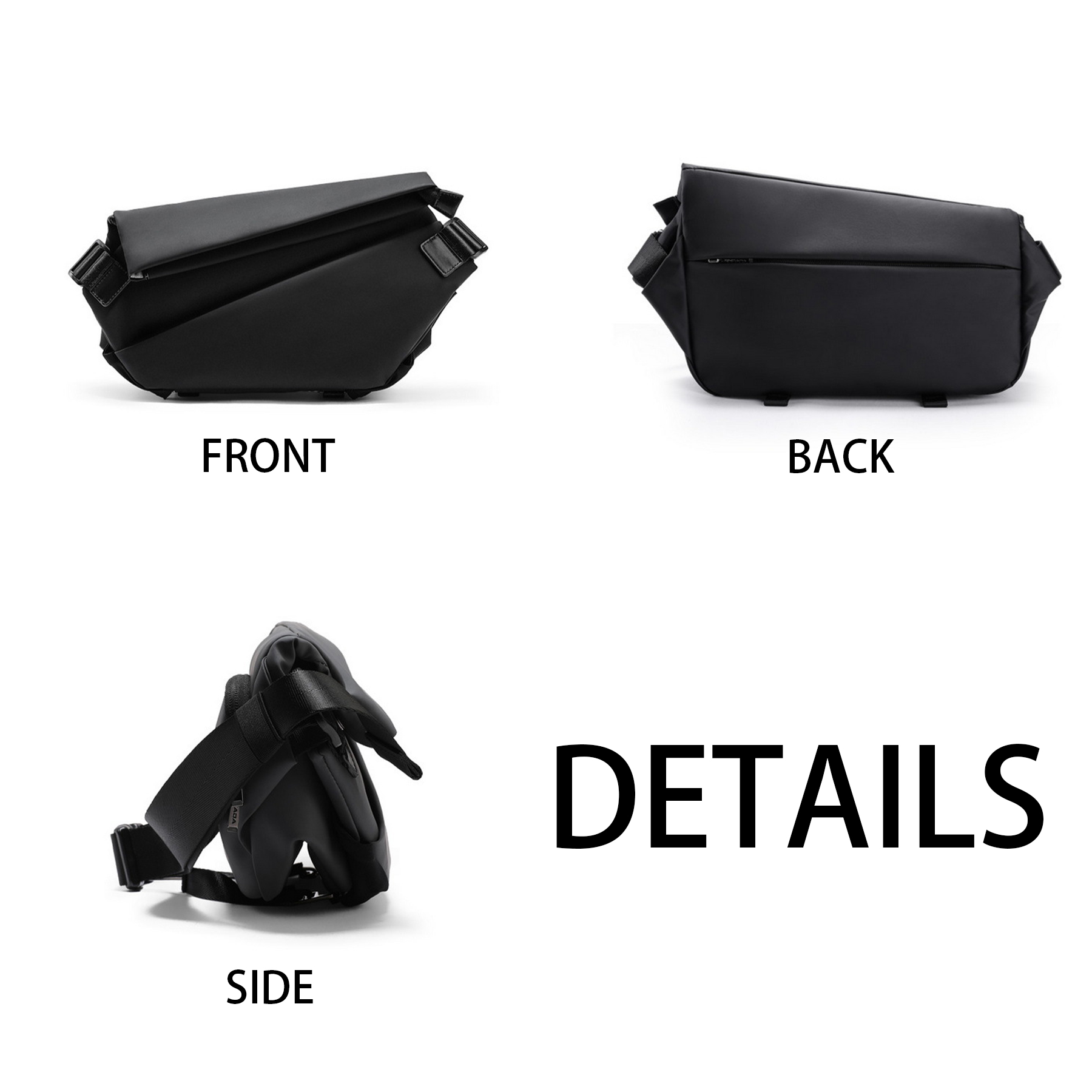 Polyester Casual waterproof cross-body chest bag 2