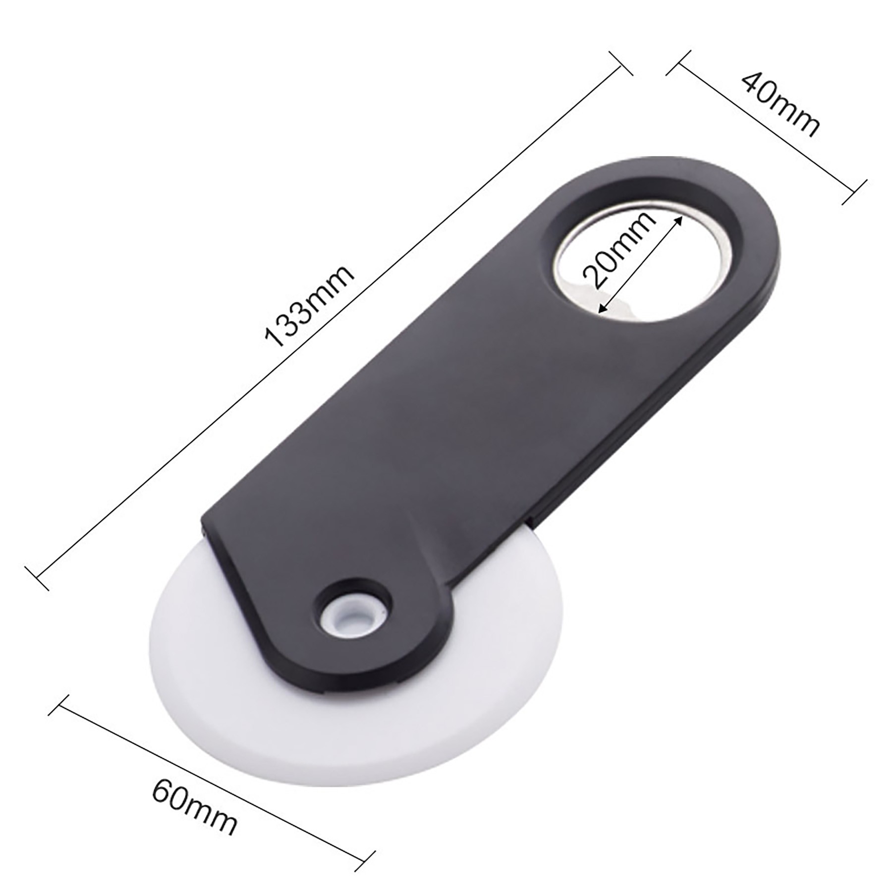 Pizza Cutter With Bottle Opener 5