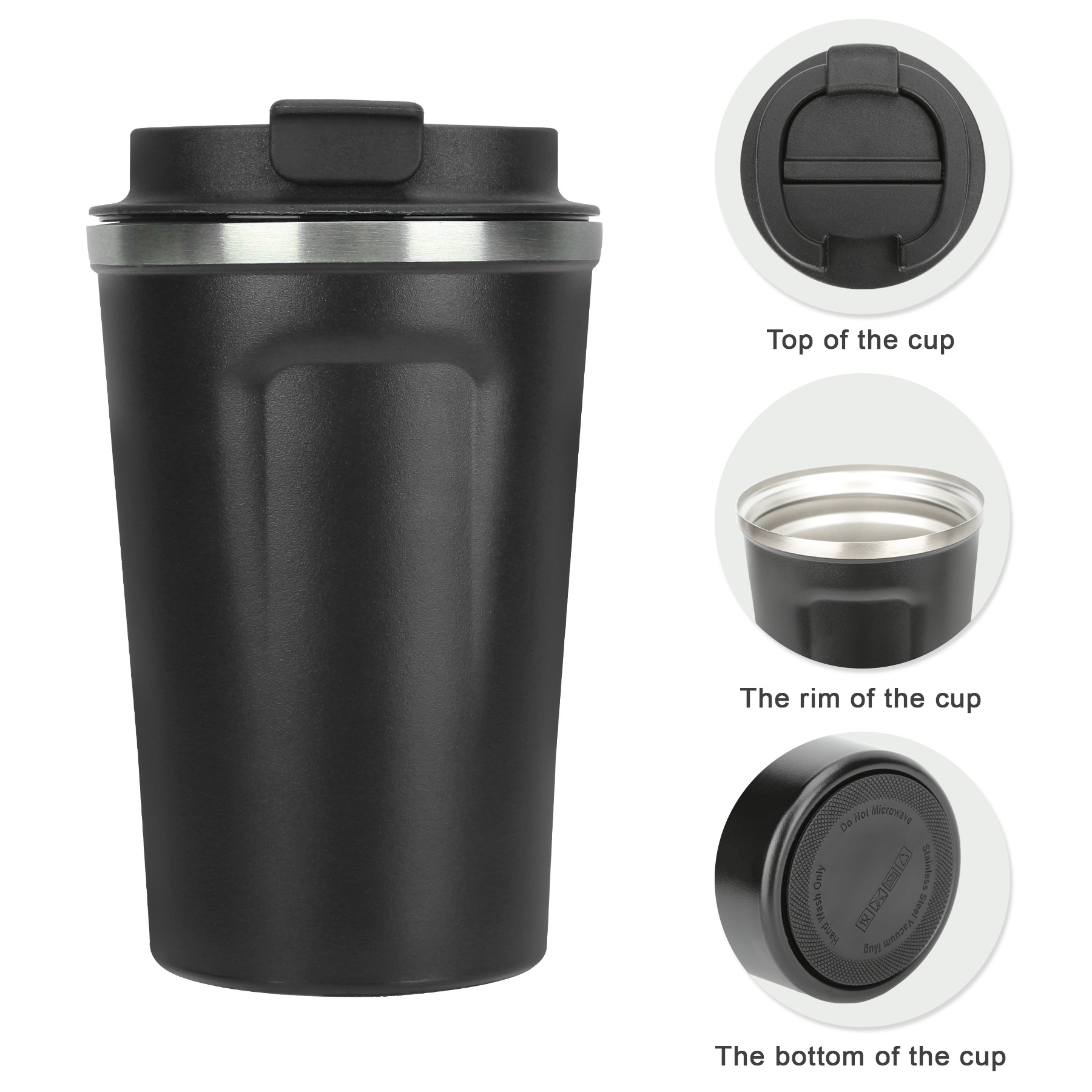 12 Oz Vacuum Insulated Stainless Steel Tumbler With Lid 7