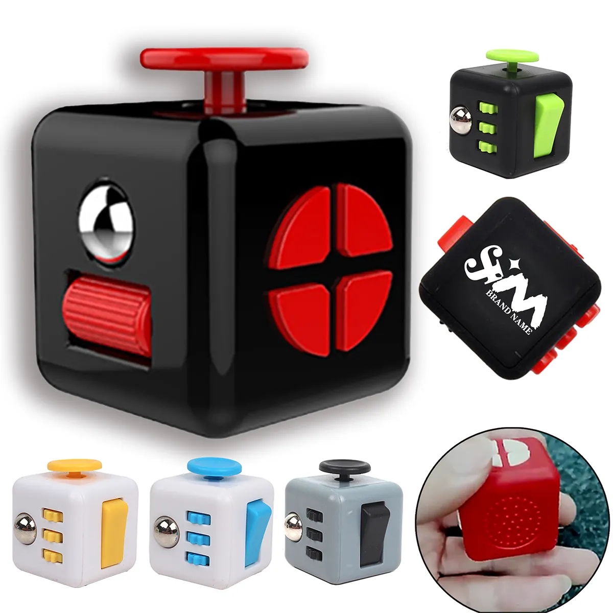 Relieves Stress And Anxiety Anti Depression Fidget Cube 2
