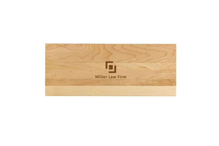 Small Maple Rectangular Board 15"x6"x3/4" 2