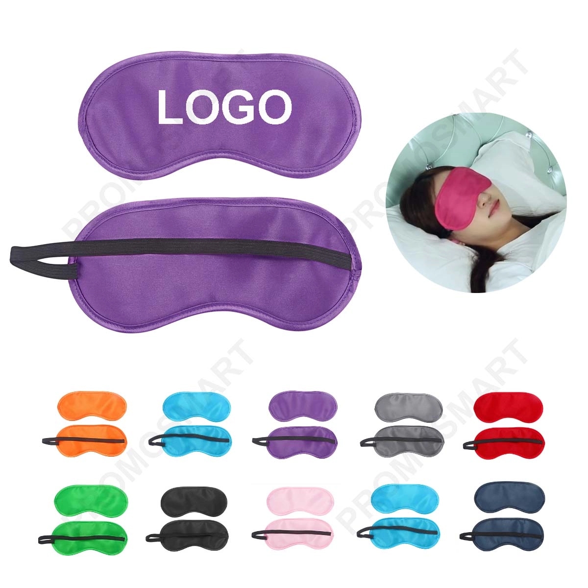 Basic Solid Color Eye Masks 4
