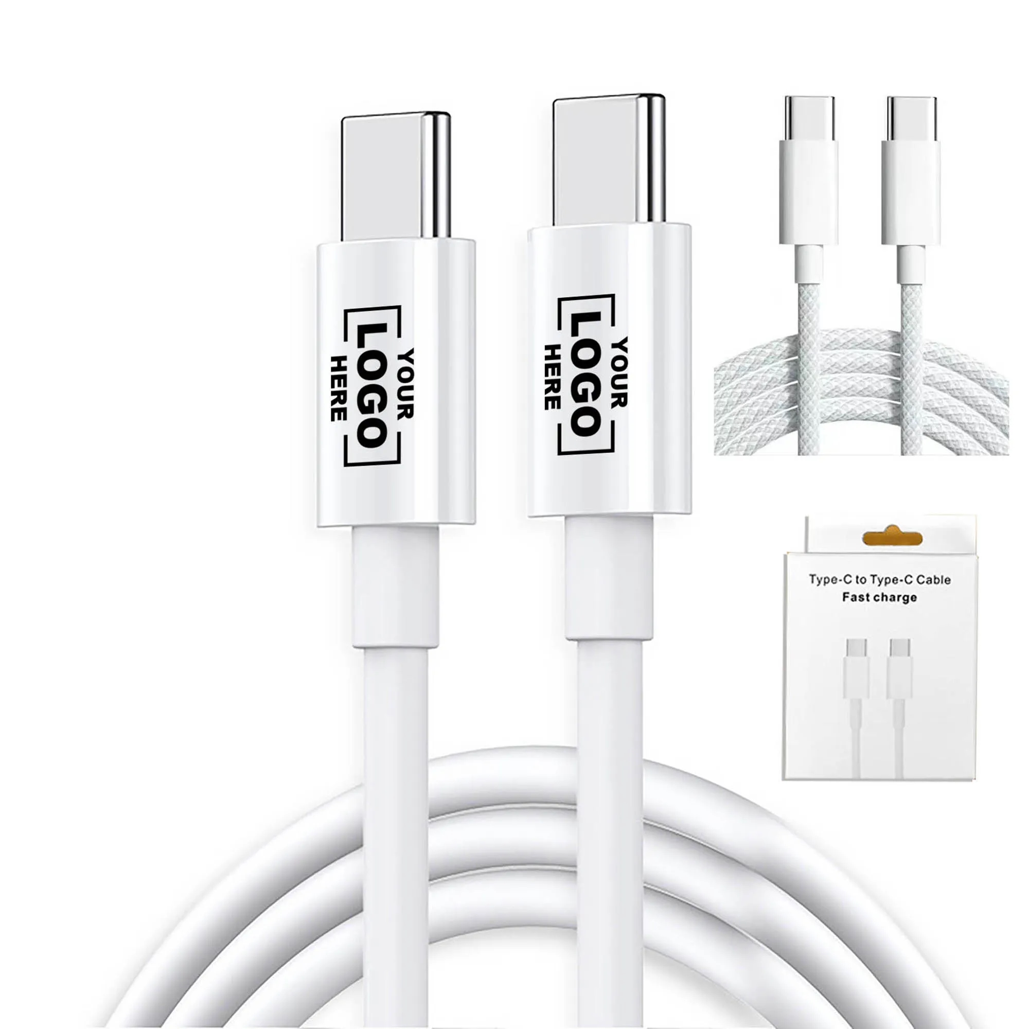 240W Dual Type C Charging Cable Data Cable
