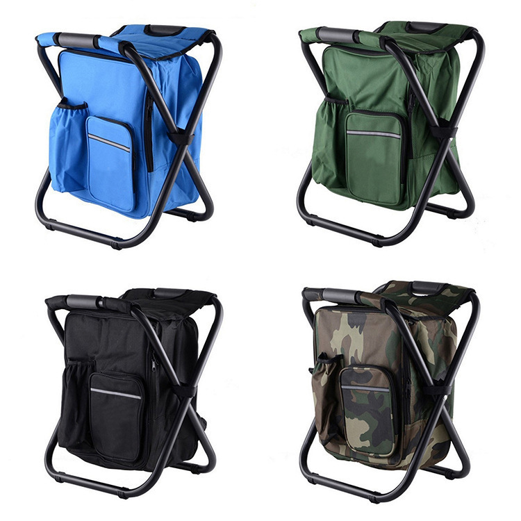Lightweight Foldable Cooler Chair with 15L Removable Cooler Bag 5