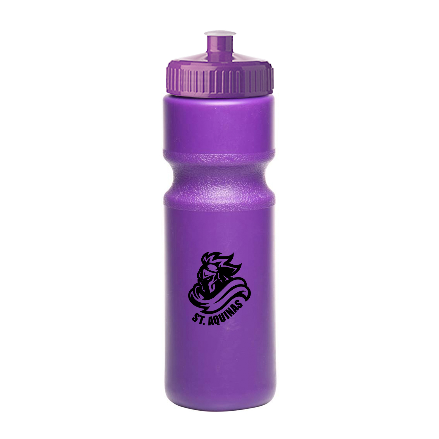 28 oz. Push-Cap Plastic Water Bottle (1 Color Imprint) 10