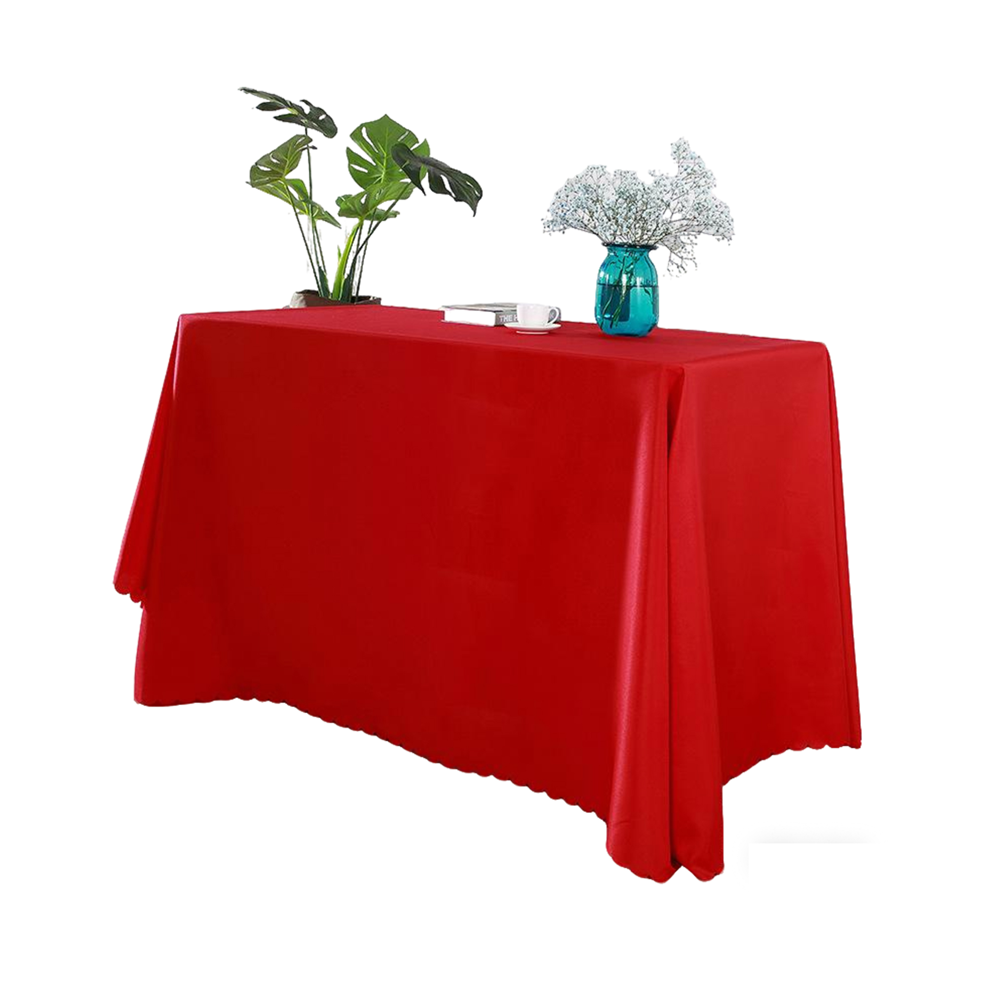 Polyester Tablecloth 102" x 71" With Custom Print 19