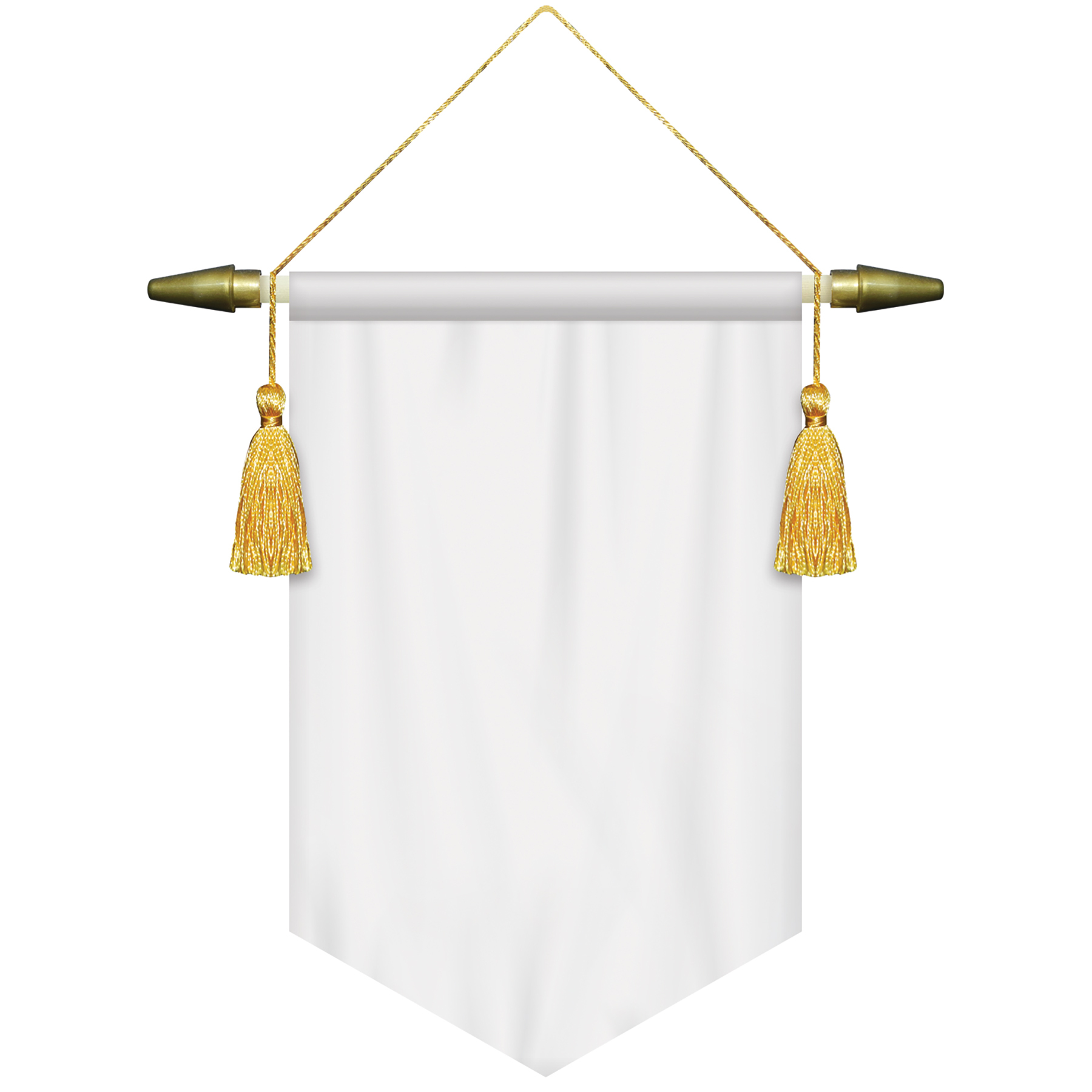 7" x 10" Podium Banner, V Cut/ No Fringe 5