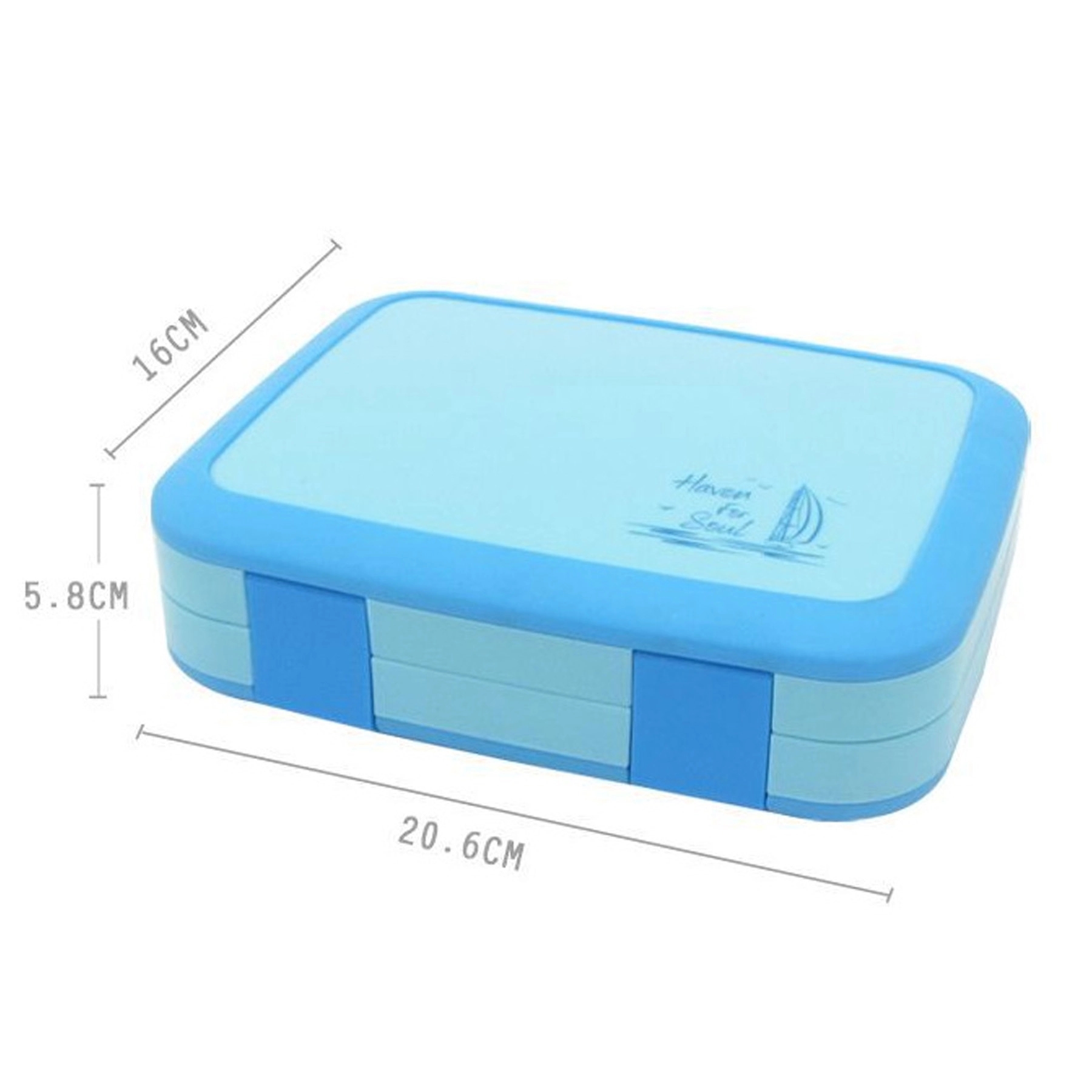 Food Grade 5-Compartment Bento-Style Lunch Box 4